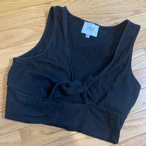Crop Top with Knotted Bust
